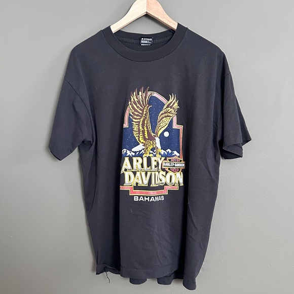 Harley-Davidson Other - Vintage Harley Davidson Bahamas tee XL